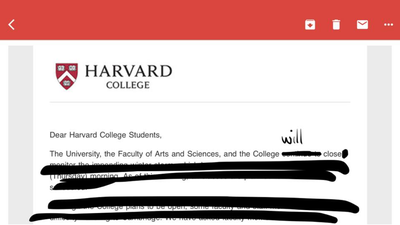 Cover image for fake weather email