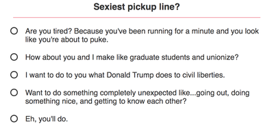 Cover image for pick up line question