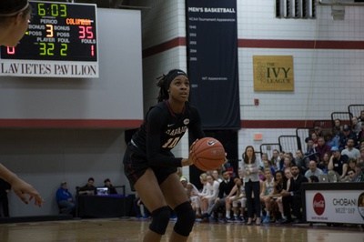 Cover image for Women's Basketball Edges Brown, Stays Unbeaten at Home