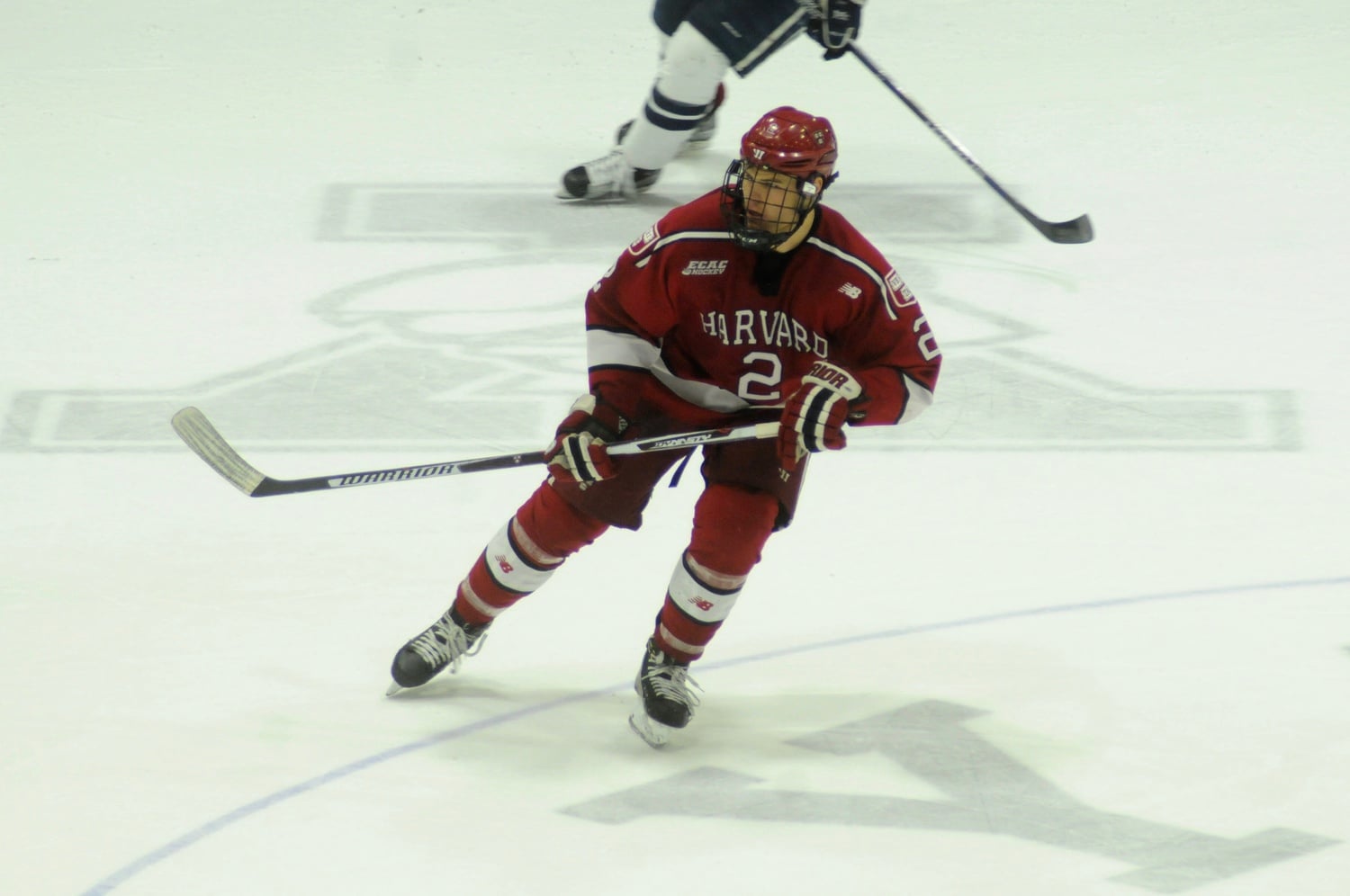 Senior forward Tyler Moy scored the Crimson's first and fourth goals of the night on Friday.