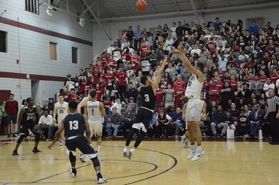 Cover image for Notebook: Balance and Late Boards Lead Men's Basketball to Win over Yale