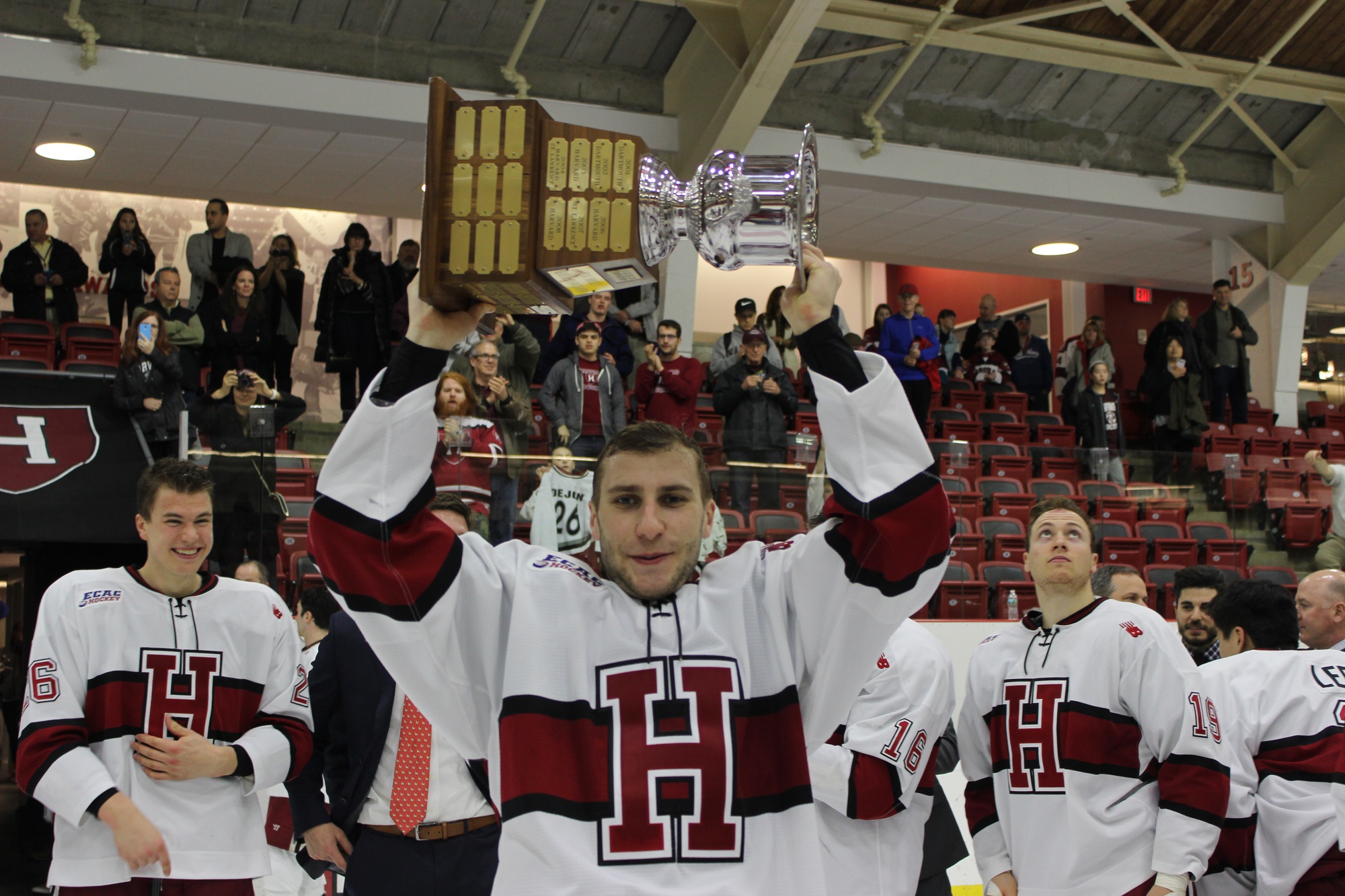 Having played in Harvard's last 14 games, senior Phil Zielonka has won trophy after trophy without losing a contest.