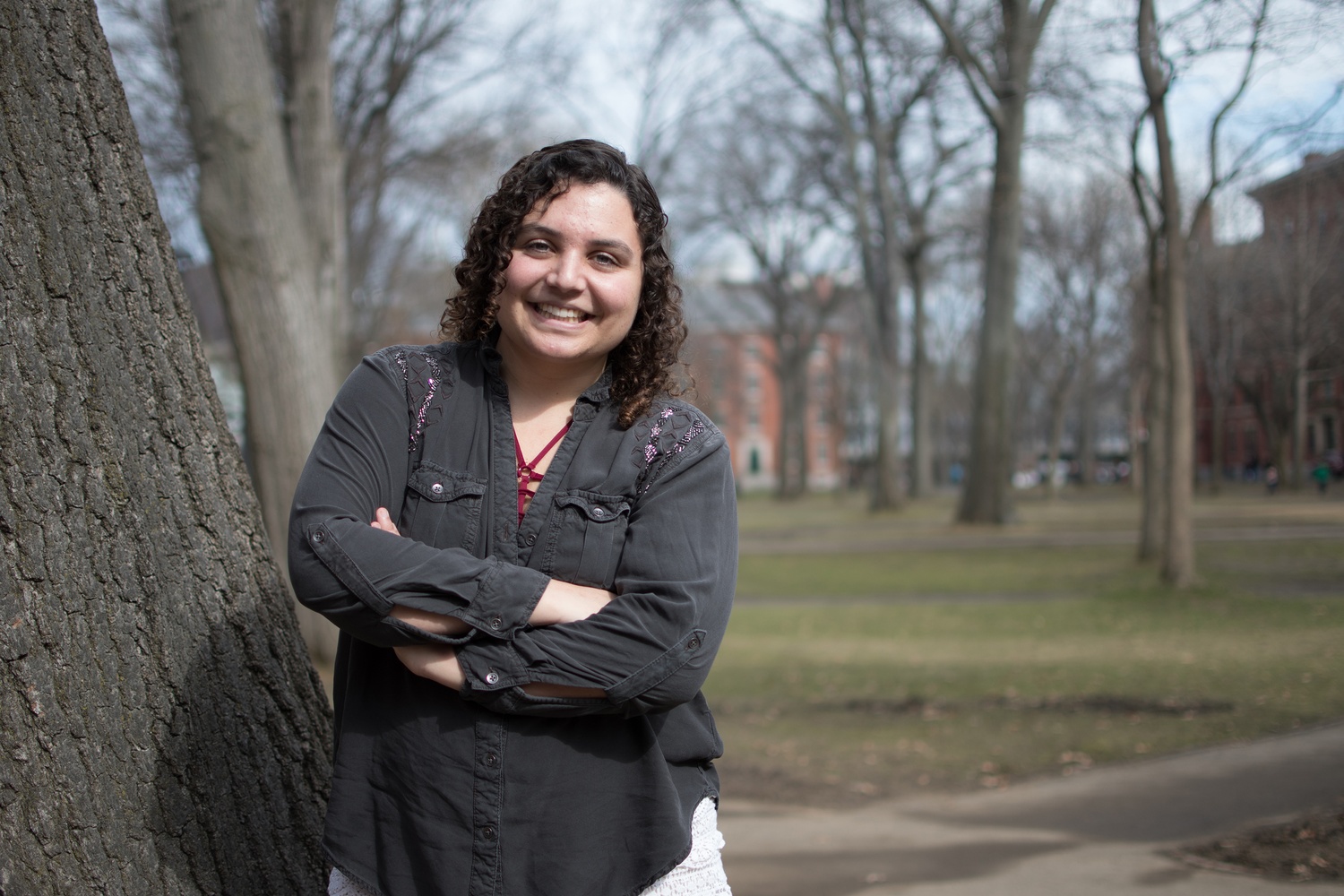 “A weight lifted off my shoulders knowing that I didn’t have to stress anymore and that I was going to be able to focus on getting healthy,” says Nikki M. Daurio ’19-’20. 
