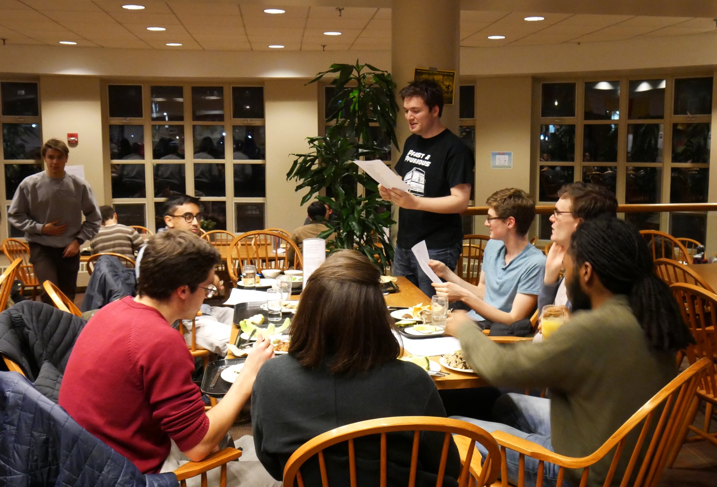 Satire V hosts the Chaucer Society Inaugural Dinner Thursday in reaction to Dean Khurana’s final report on single gender student organizations.