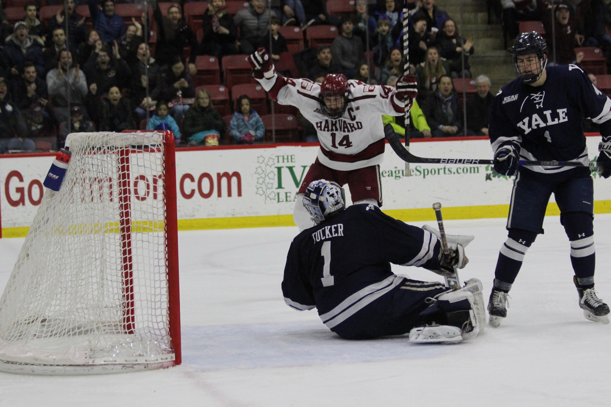 Men's Hockey Takes Game 1 of ECAC Quarterfinals With Wild 6-4 Victory ...