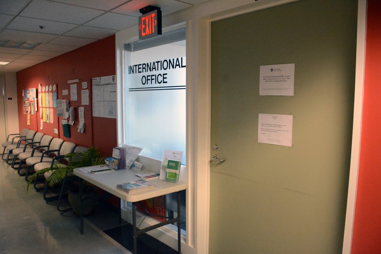 Harvard officials advised students affected by the visa ban to reach out to the Harvard International Office for support earlier this month.