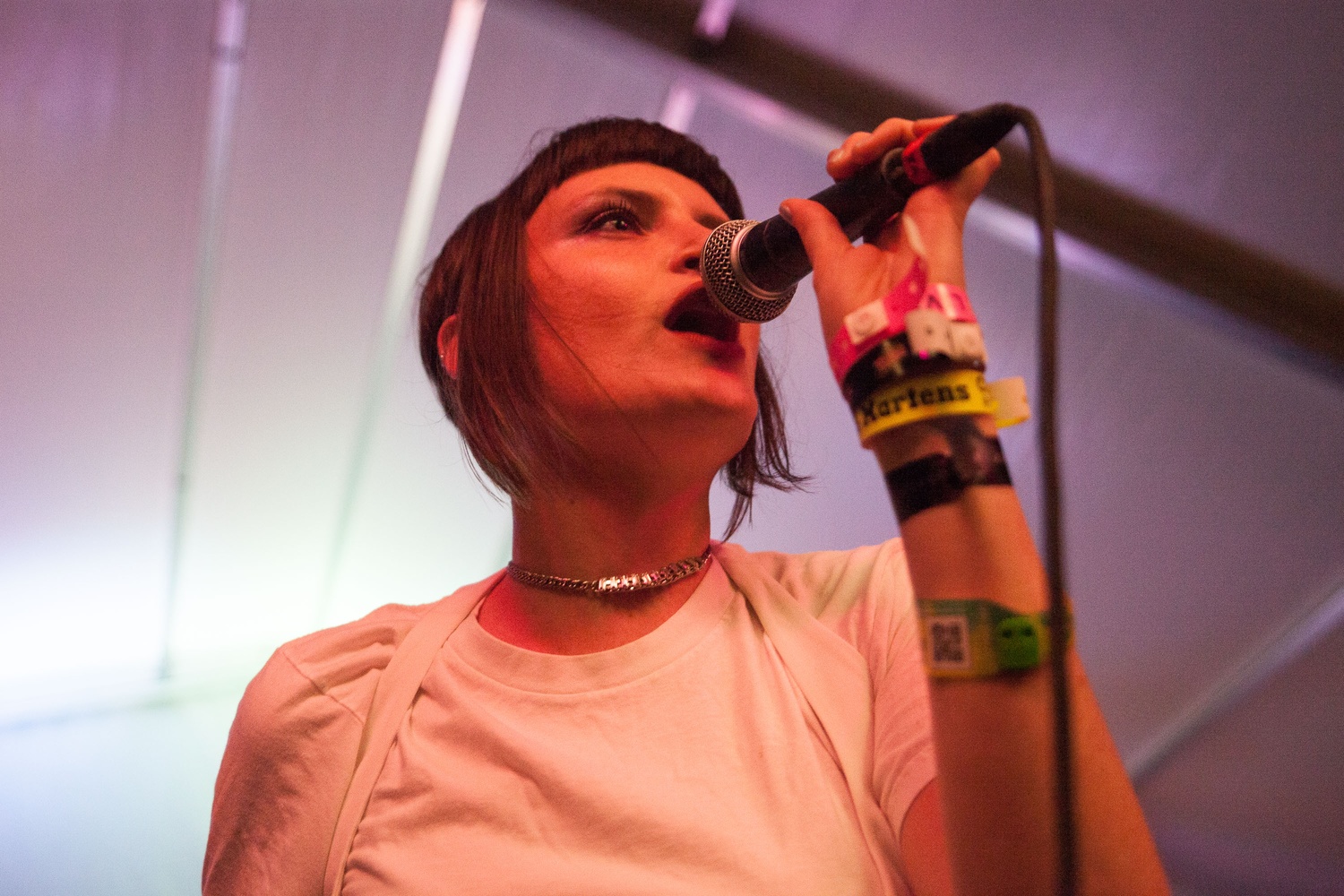 MUNA performs at Bar 96 on Friday night during SXSW.