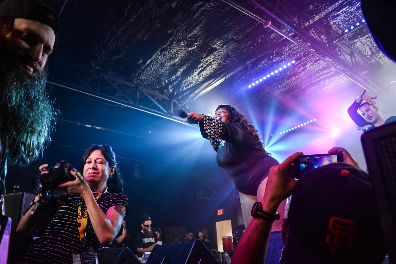 Lizzo performs at the Mazda House at SXSW 2017.