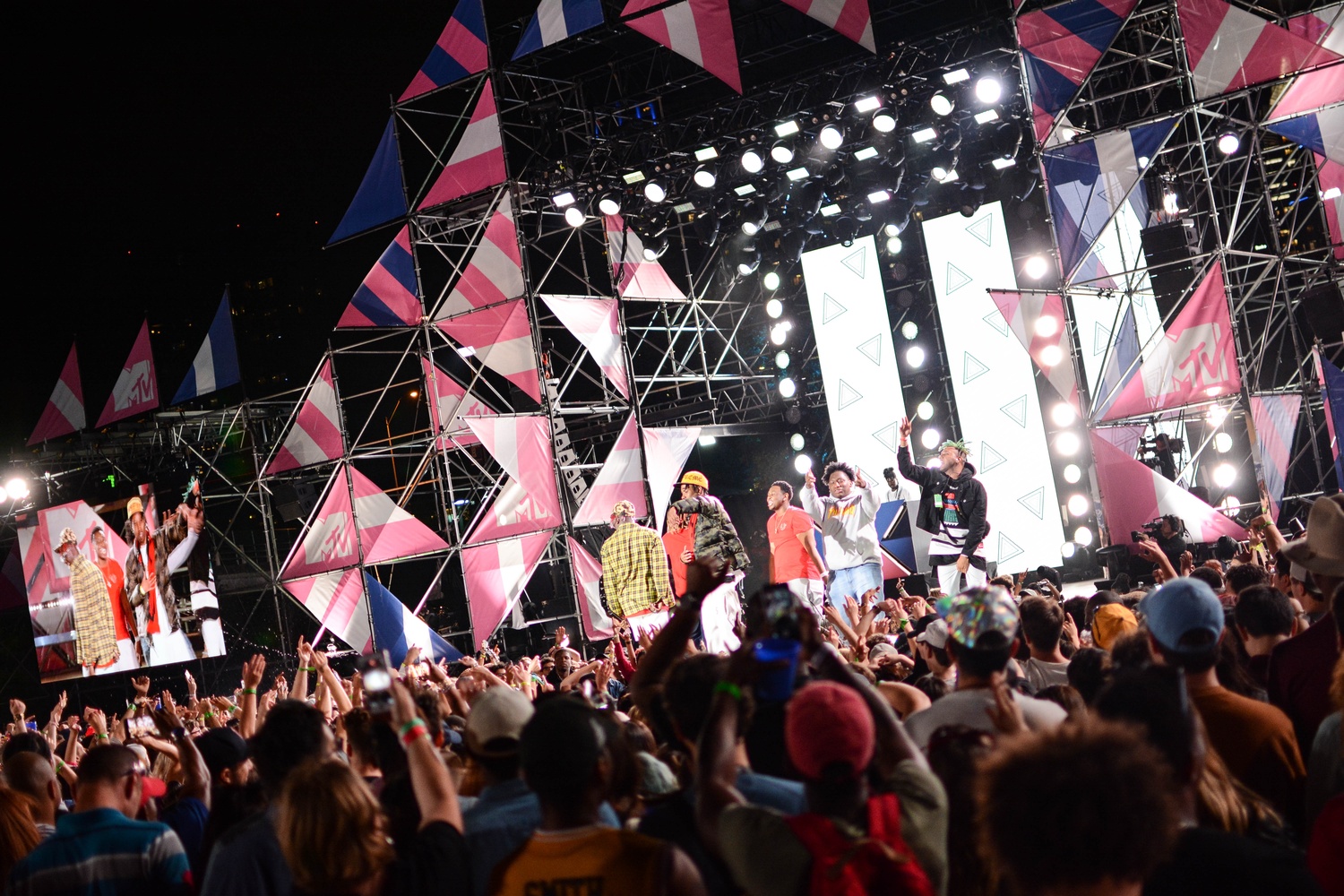 Lil Yachty and crew performs at the MTV Awards on Thursday at SXSW 2017.