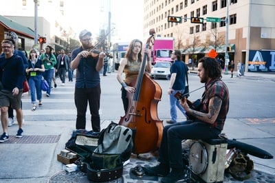 Cover image for Street Performers in Austin