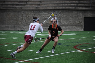 Cover image for Harvard Lacrosse Gusted Away by Minutewomen