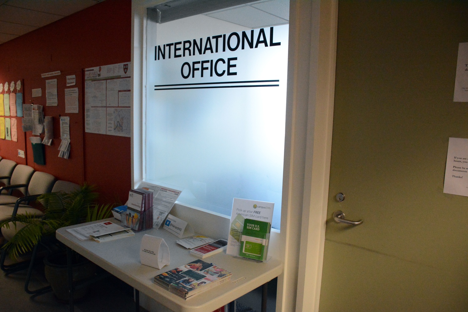 The Harvard International Office opened its doors in 1944 to serve Harvard's international students, who numbered around 250 at the time.