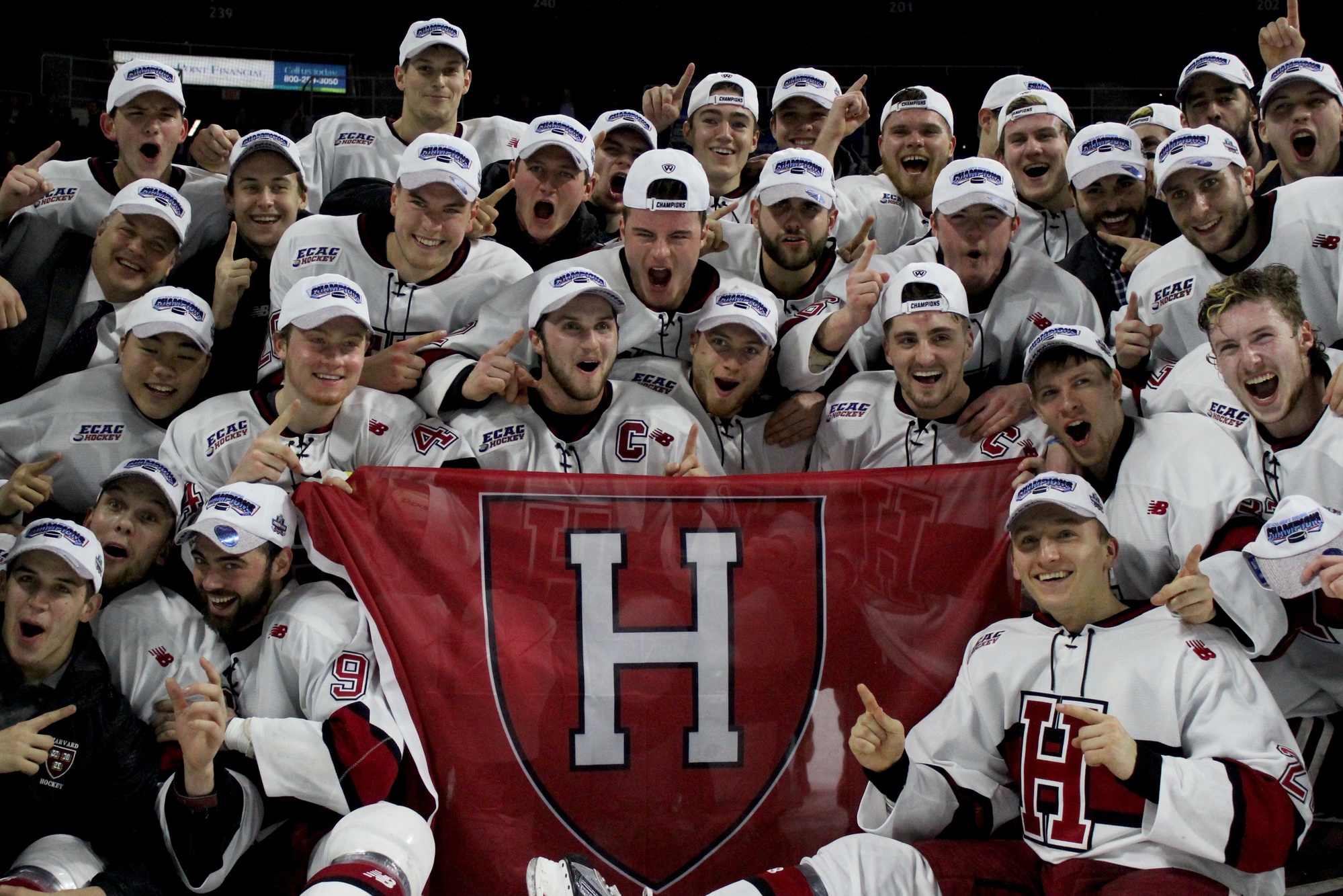 For the first time in 23 years, Harvard Men's Hockey has advanced to the Frozen Four, which this year will be held in Chicago. The Crimson bested the Air Force Falcons on Saturday, 3-2.