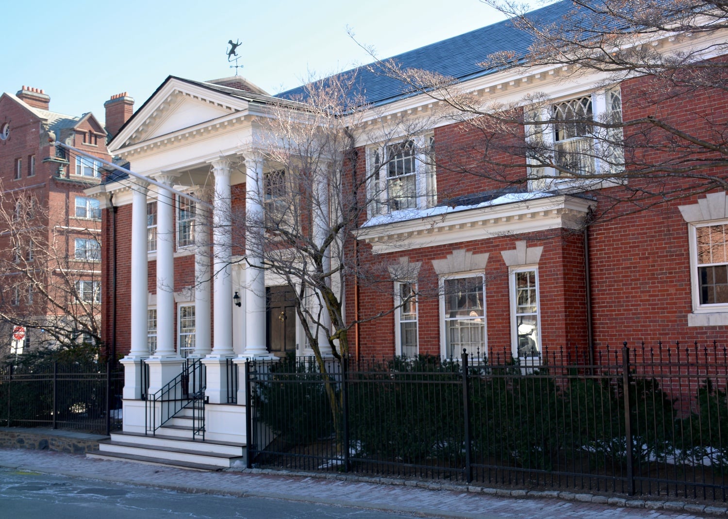 The Fly Club is one of several all-male final clubs at Harvard.