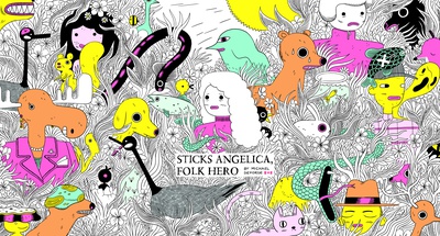 Cover image for Sticks Angelica cover