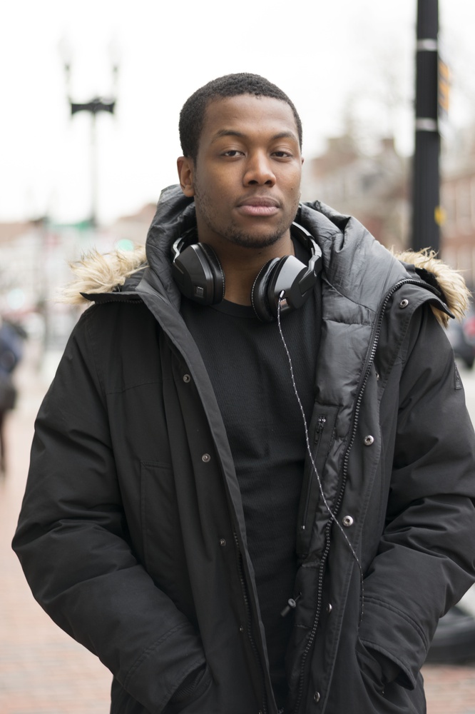 Ryan F. Boyland ’17 is a member of Speak Out Loud, a spoken word poetry group on campus.