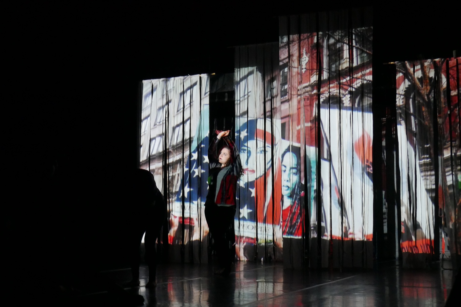 Dancers move in unison to portray the uniformity regulated by the government in Aldous Huxley’s “Brave New World.”
