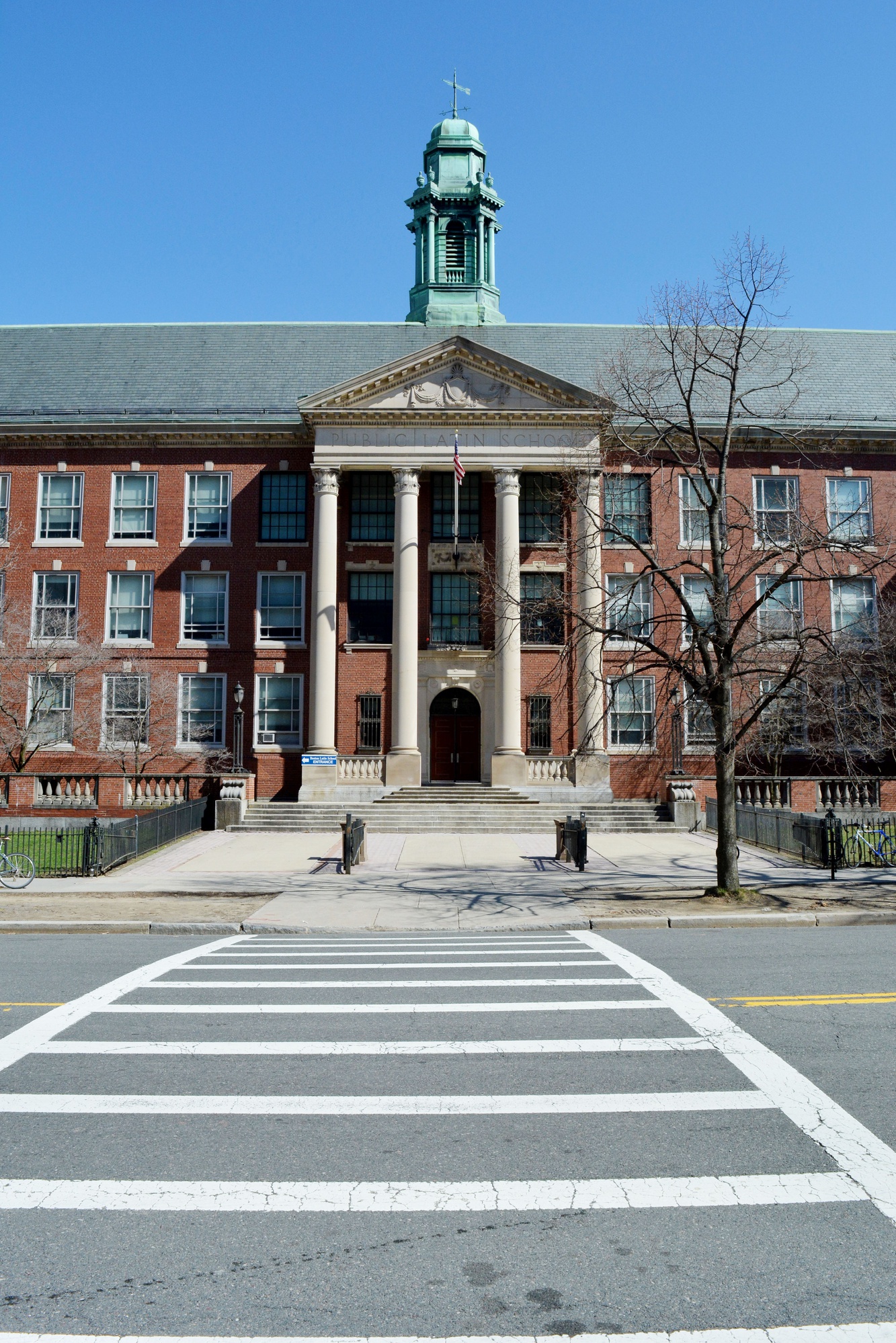 Boston Latin School is located near Harvard Medical School. 