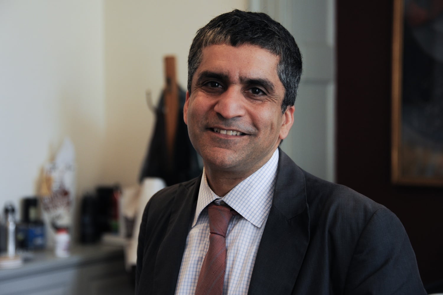 Dean of the College Rakesh Khurana, a primary architect of the social group policy.
