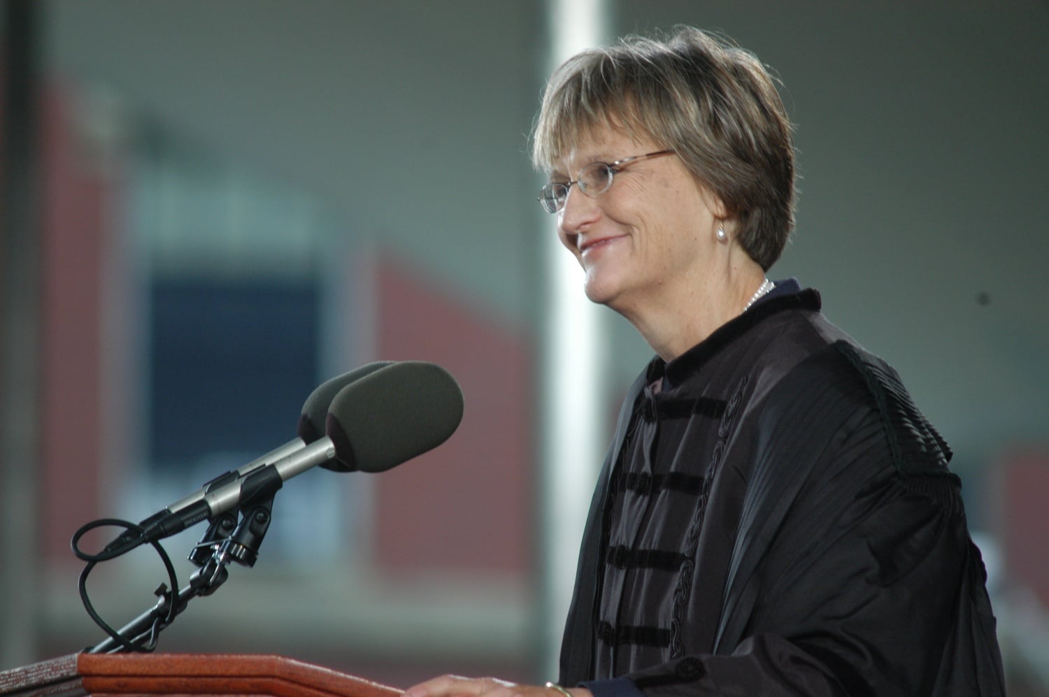Drew G. Faust is inaugurated as University President in October 2007.