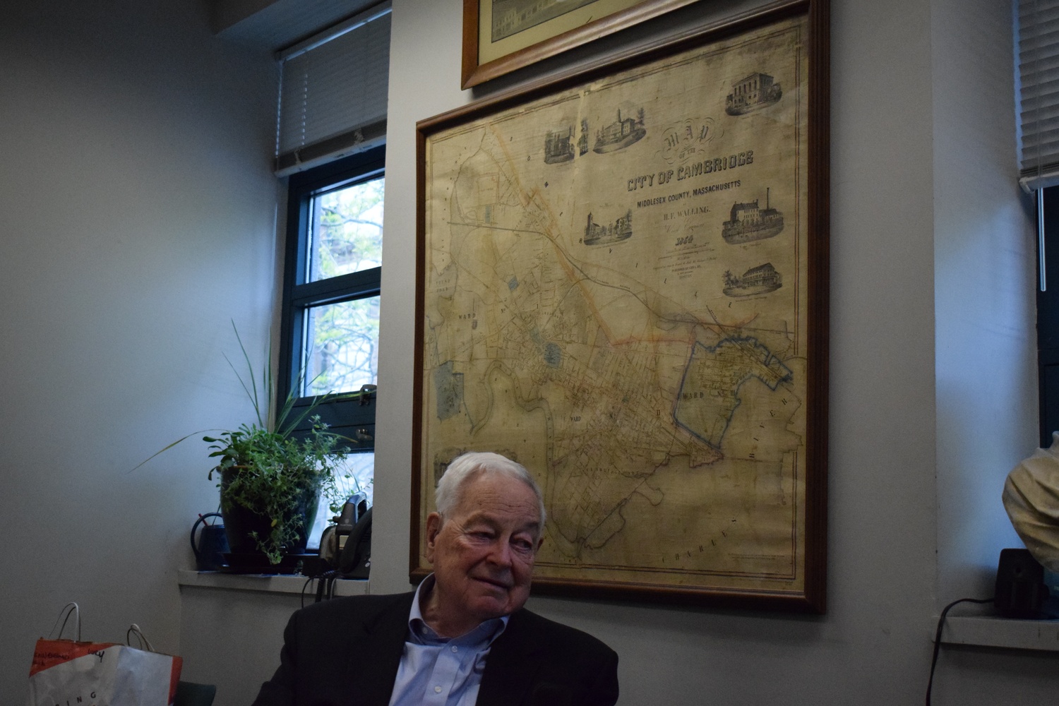 William B. King ’54, the longtime chair of the 
Cambridge Historical Commission and a 1959 graduate of the Law School.