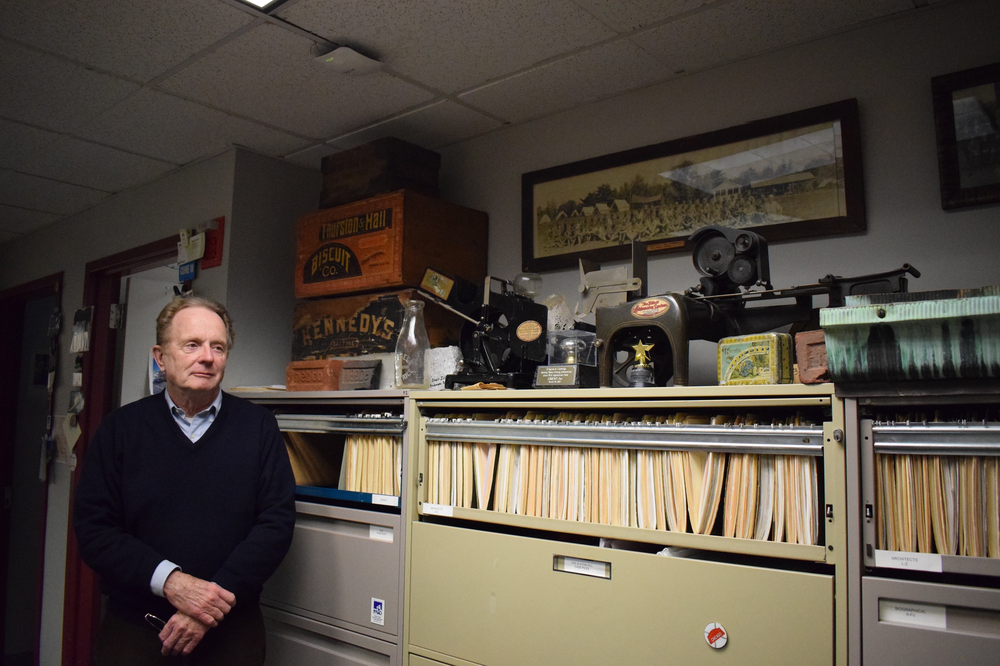 Charles Sullivan, has been the Cambridge Historical Commission’s executive director since 1986.