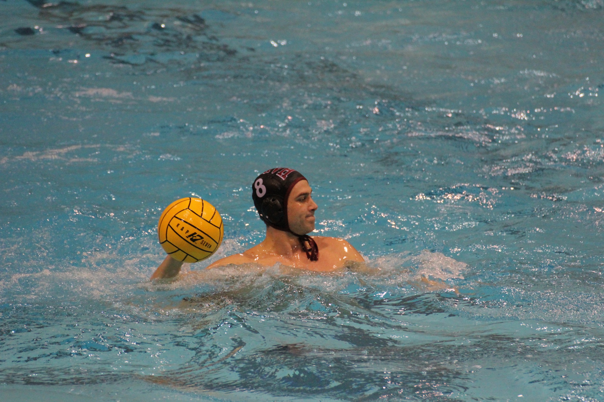 Sophomore Grayson Judge in action versus MIT.