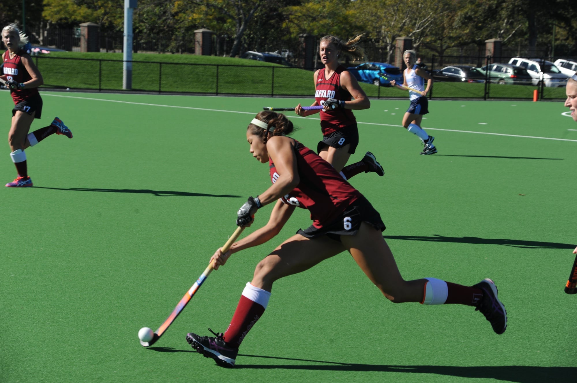 Against Princeton, senior forward Marissa Balleza put the Crimson on the board with a score 12 minutes into action.