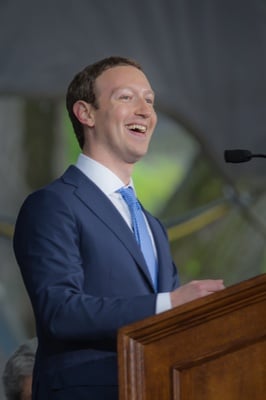 Cover image for Zuckerberg at Commencement