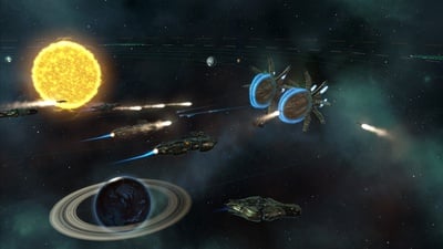 Cover image for War and Peace in Space: 'Stellaris: Utopia' Enhances Galactic Empire Sim