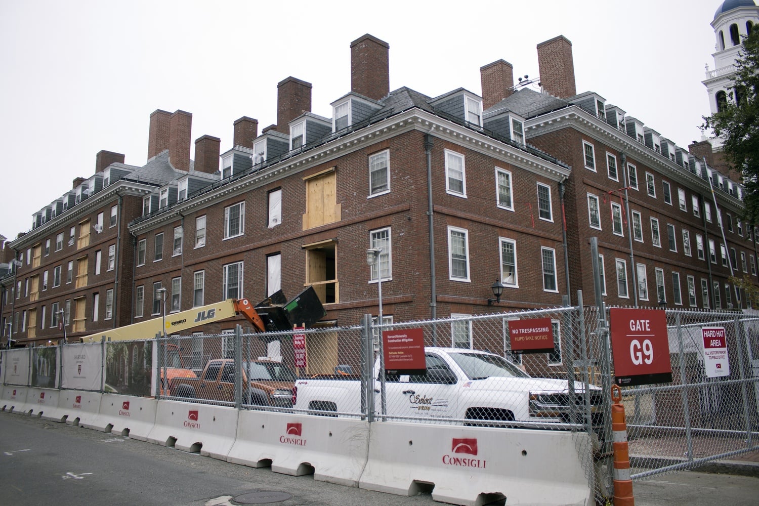 Lowell House is undergoing renovations for two years.