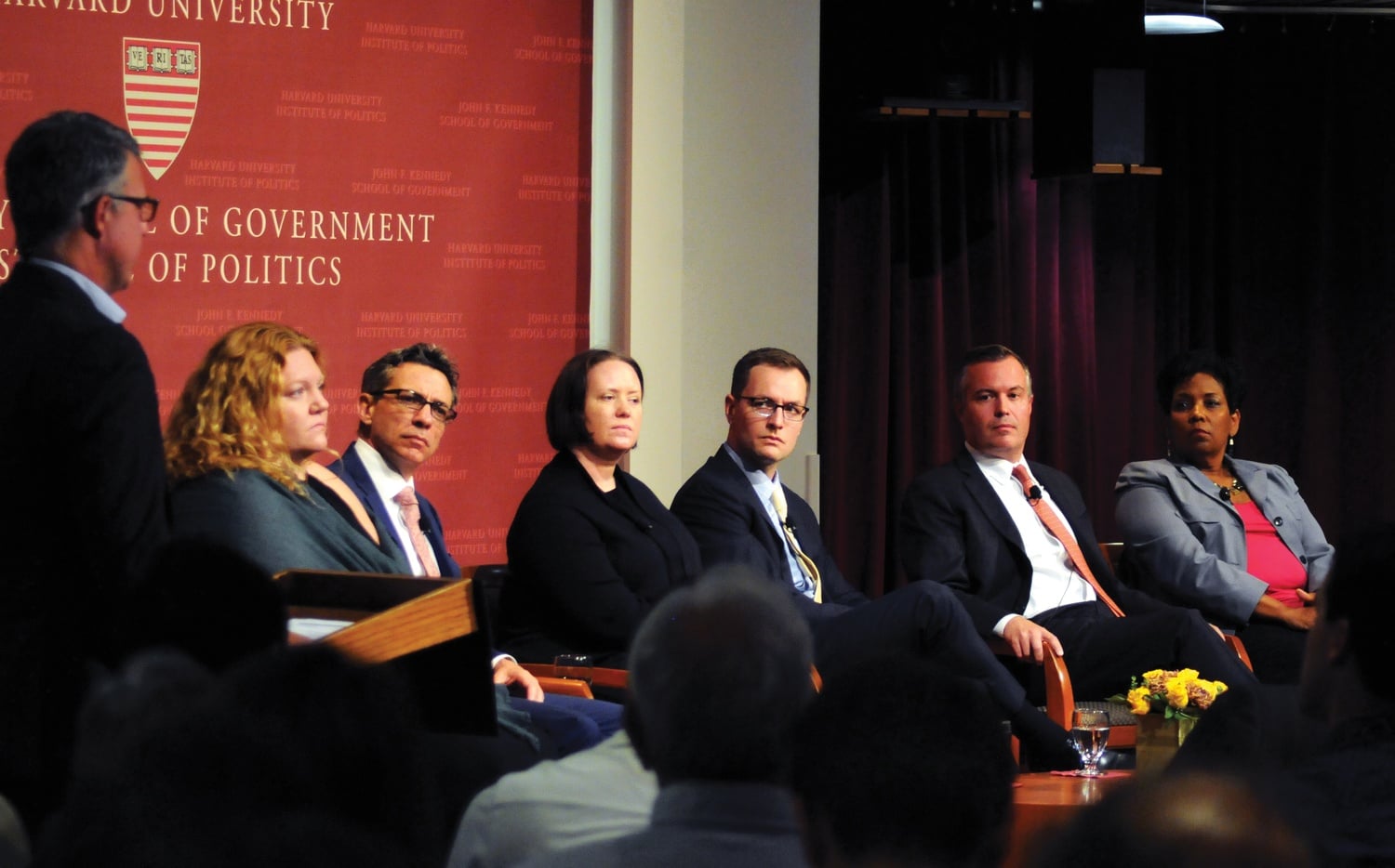 Leading political, national security, and technology experts gather at the IOP Monday night to discuss defending democracy from cyber attacks