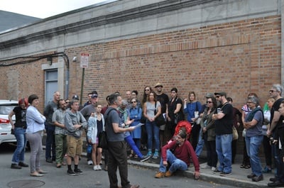 Cover image for Inman Square crowd