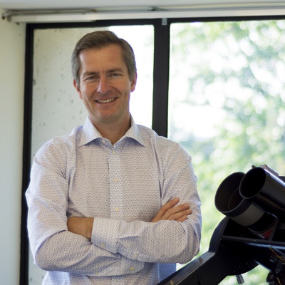 Cover image for David Charbonneau, Professor in Search of Planets in Outer Space, Wins $1 Million Kavli Prize