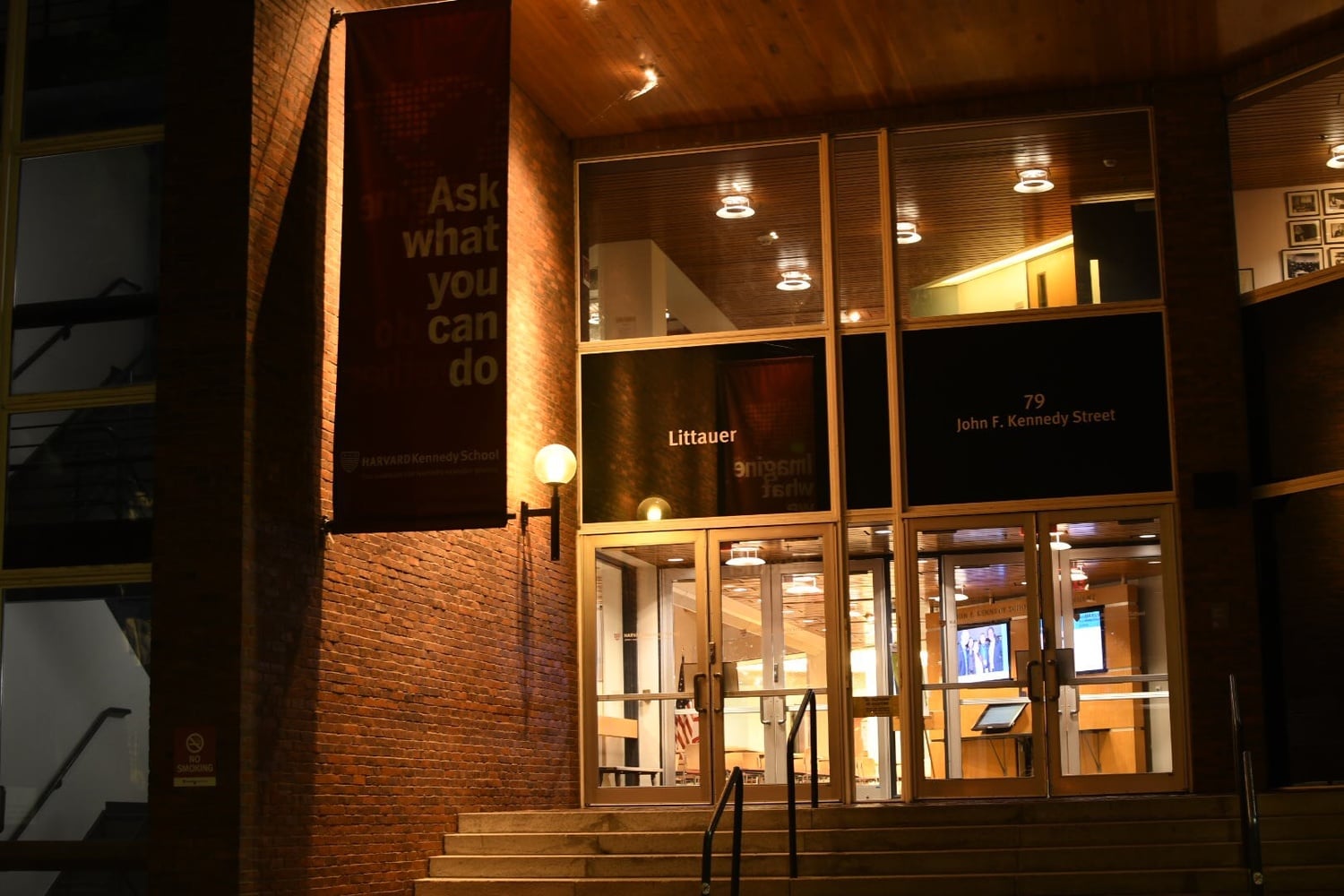 The Institute of Politics, where Sean Spicer served as a visiting fellow this semester.