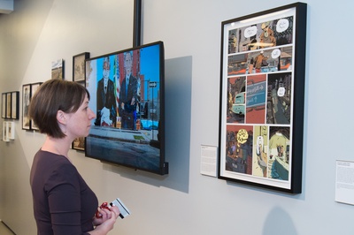Cover image for Mad Cartoonists exhibit