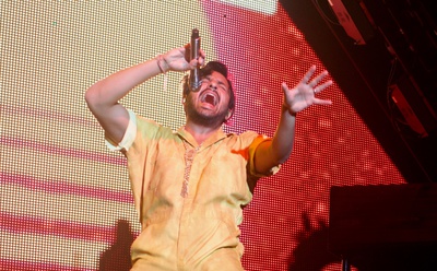 Cover image for Young the Giant Lights Up Blue Hills Bank Pavilion