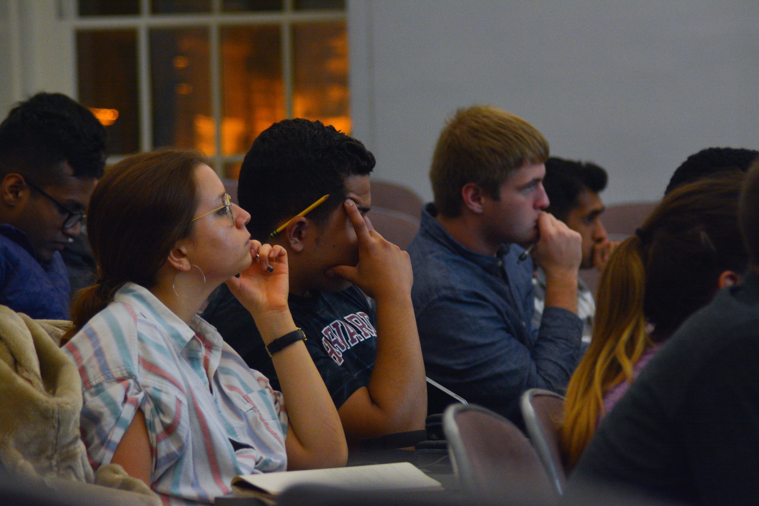 Representatives discuss new legislation at the Undergraduate Council's second meeting of the year.