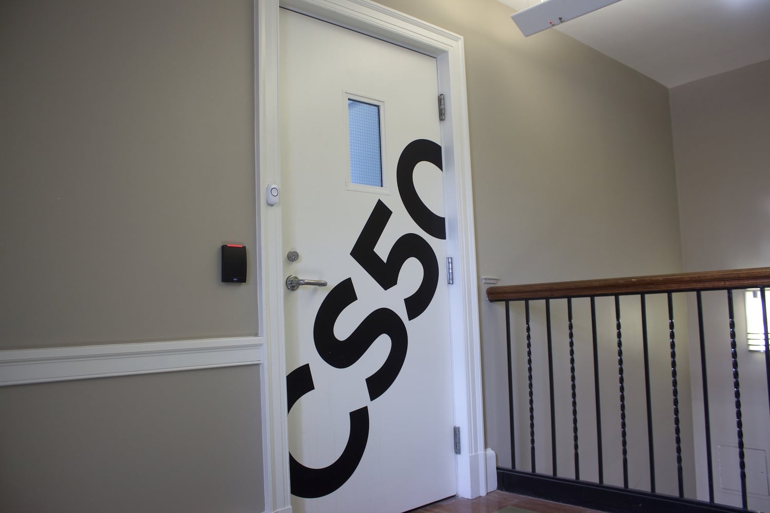 The CS50 door at HSA is all too familar to CS concentrators.