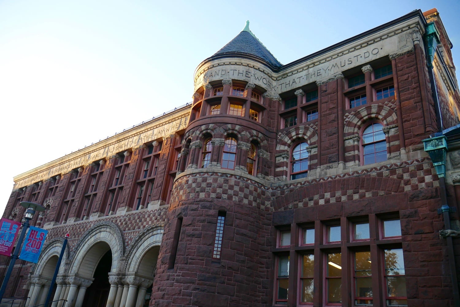 Built in 1883, Austin Hall is among Harvard Law School’s oldest buildings.