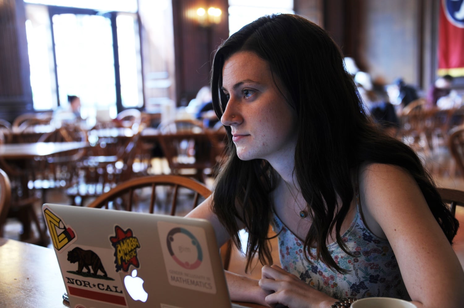 Amanda K. Glazer '18, a joint Mathematics and Statistics concentrator, sent a survey to math students at Harvard, Yale, Princeton, Brown, and MIT to gauge student opinion on department community.