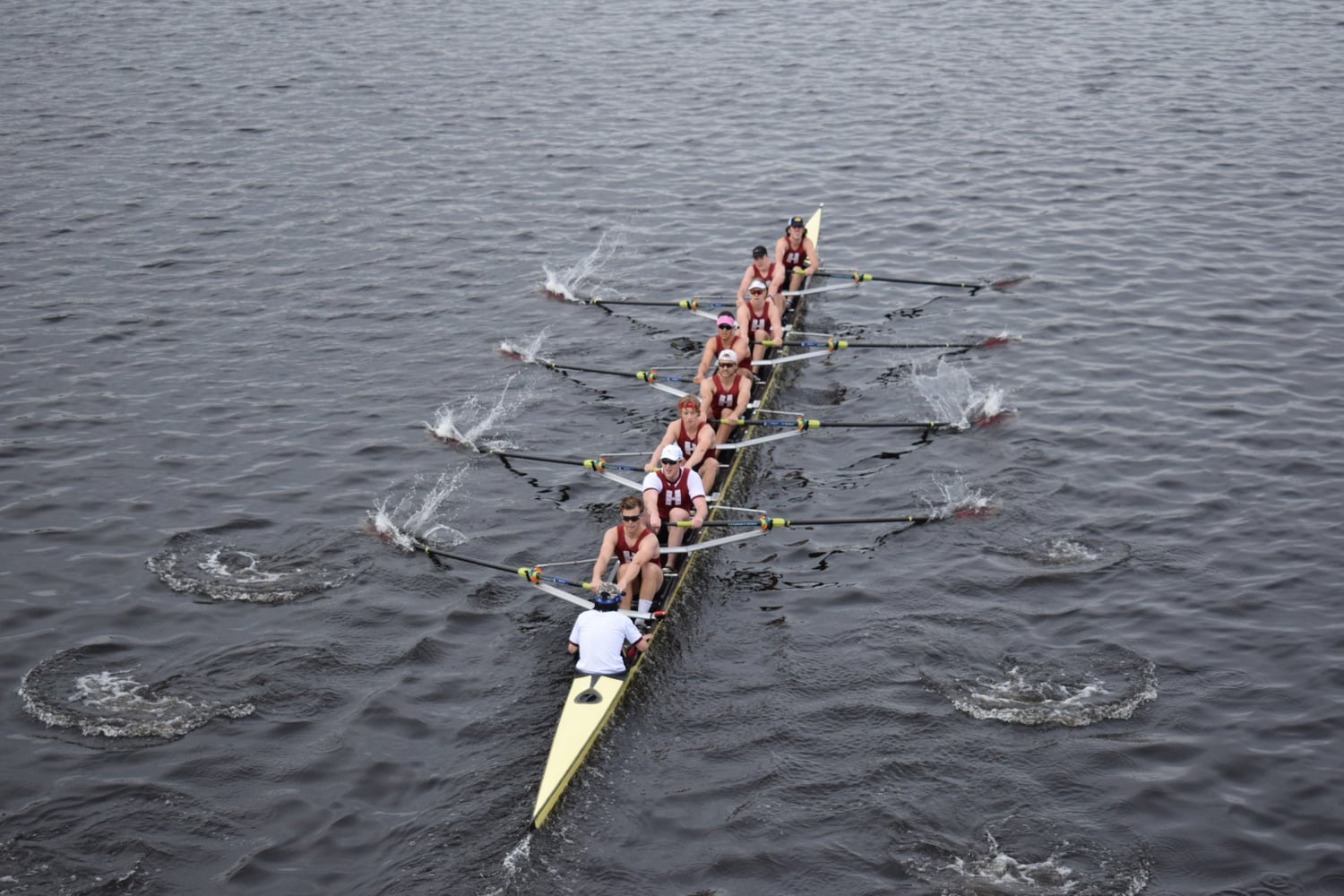 28 years under the direction of Coach Charley Butt, the Harvard men's crew has won 15 Eastern Sprint championships and nine national titles.