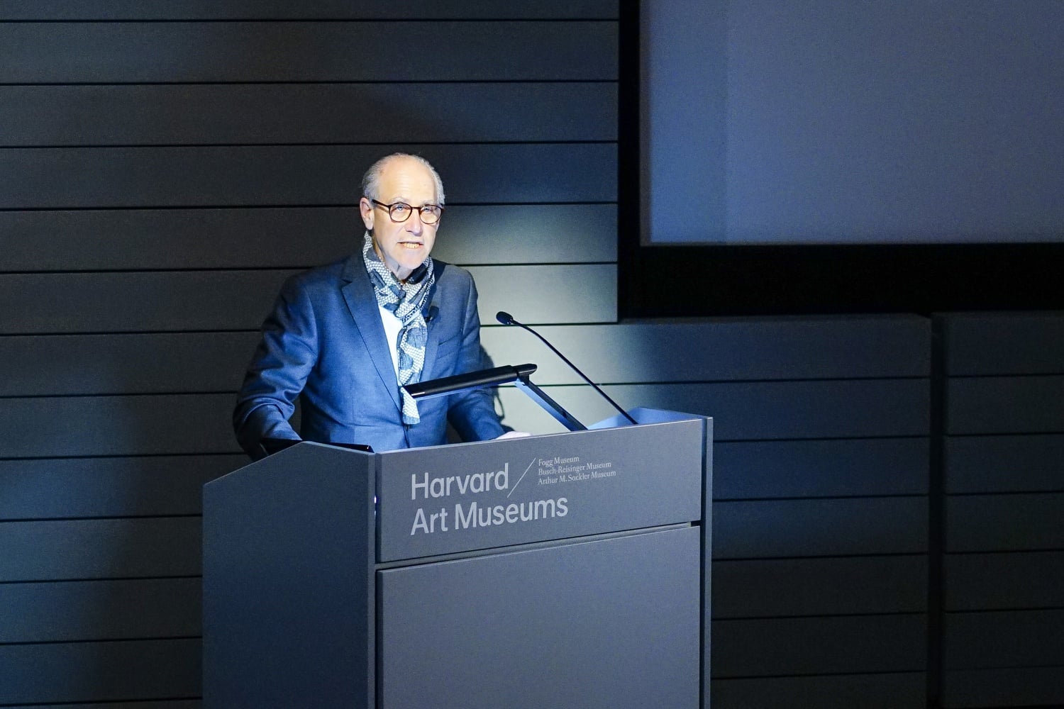 Glenn D. Lowry, director of New York’s Museum of Modern Art, discusses contemporary Middle Eastern art at the Annual Henri Zerner Lecture at the Harvard Art Museums.
