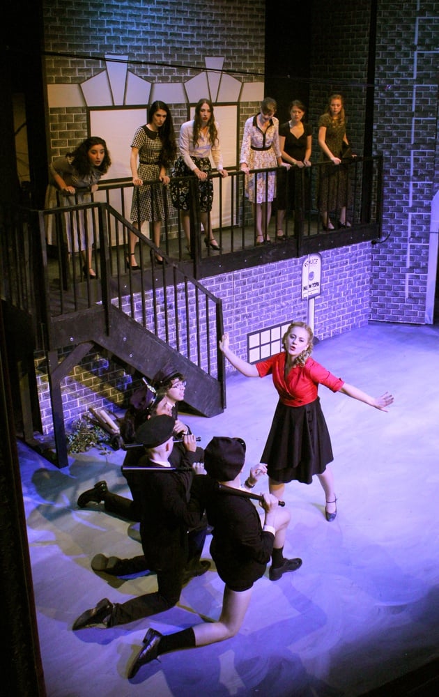 Ryan T. Kapur ’20, Samuel D. Rosner 20’, and Anna M. Schuliger ’20 portray the pirate king, his apprentice Frederic, and a piratical “maid-of-all-work,” Mabel during the Harvard-Radcliffe Gilbert and Sullivan Players’ opening performance of The Pirates of Penzance on Friday night.