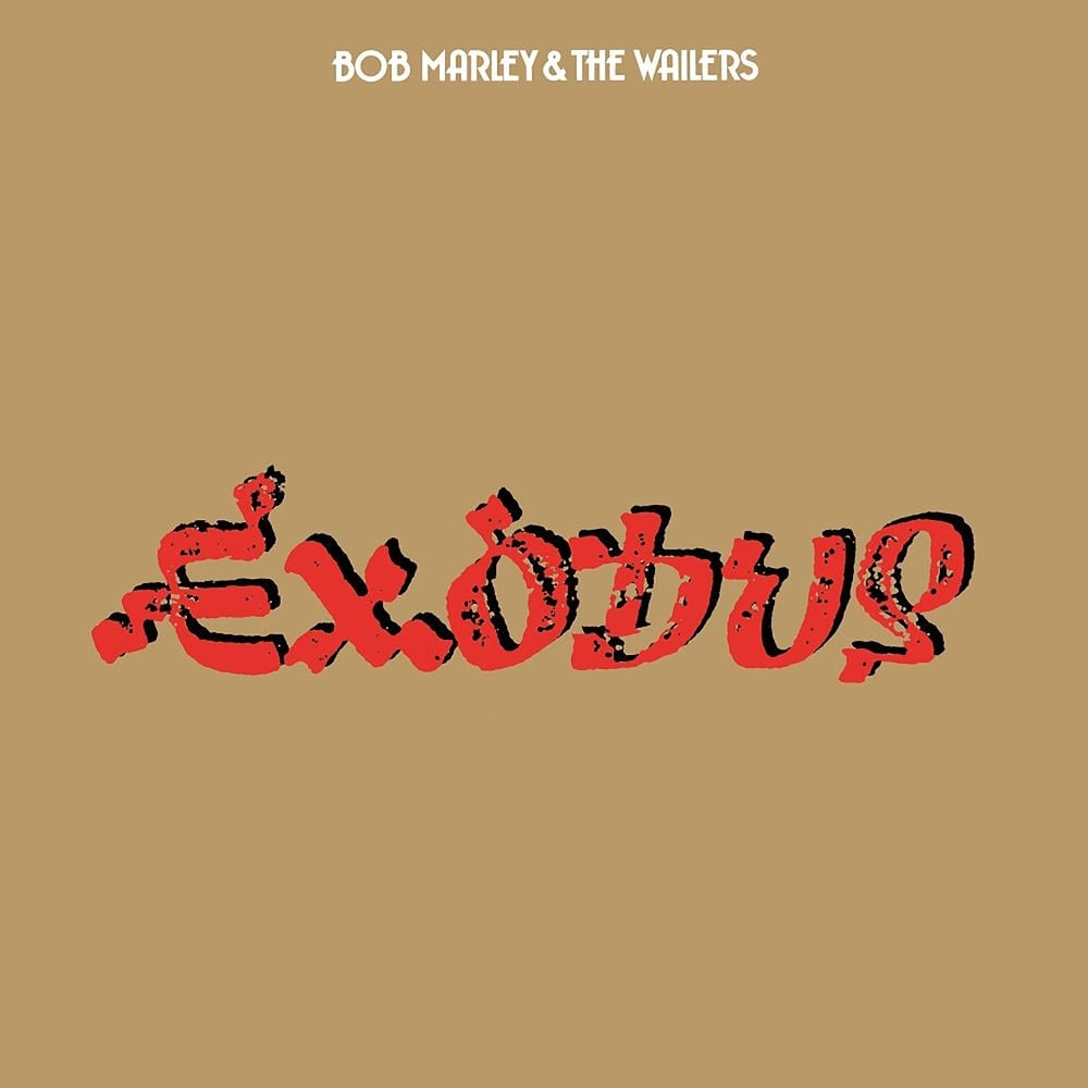 Cover of 'Exodus' by Bob Marley and the Wailers, Island Records, 1977.