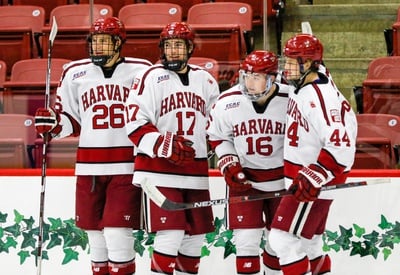 Cover image for Men's Hockey's Braces for Historic Road Stretch