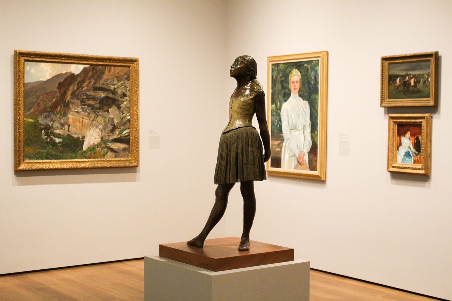 One of the Impressionism galleries at the Harvard Art Museums.