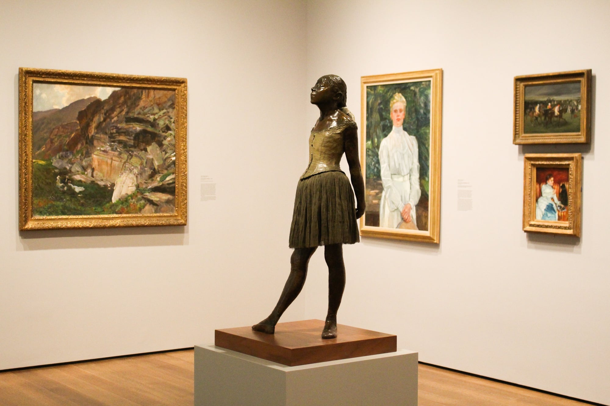 One of the Impressionism galleries at the Harvard Art Museums.