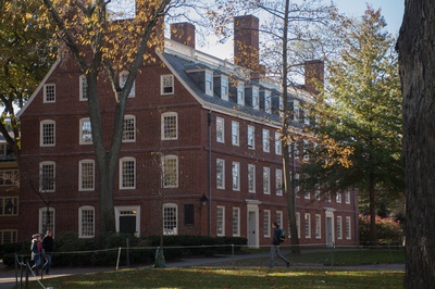 Cover image for Wesleyan President Alleges Harvard Adopted Institutional Restraint Policy to Appease Trump