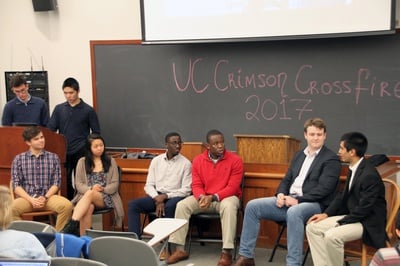 Cover image for What You Missed at the Crimson Crossfire Debate